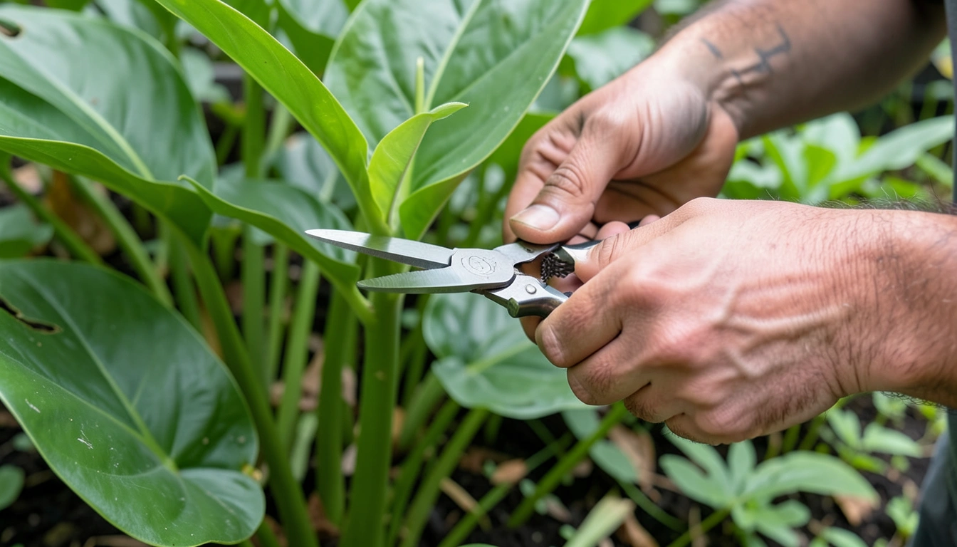 전문가의 조언: 알로카시아꽃, 단순한 관상 이상의 가치