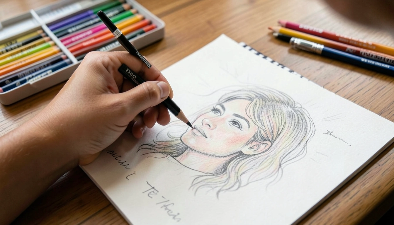 다이소 색연필, 이렇게 활용하면 작품이 된다?