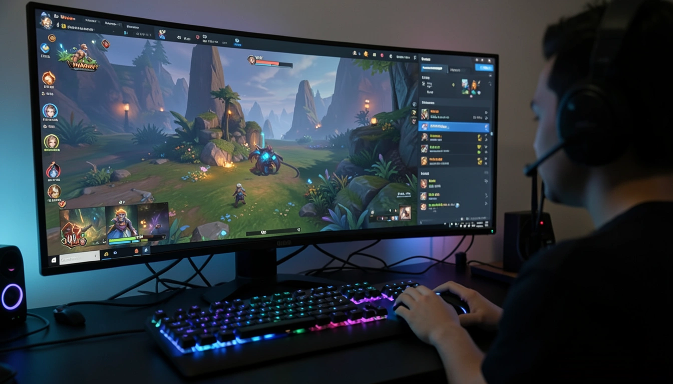 4. PC에서 즐기는 뮤 모나크(2) 꿀팁: 블루스택 최적화로 쾌적하게!