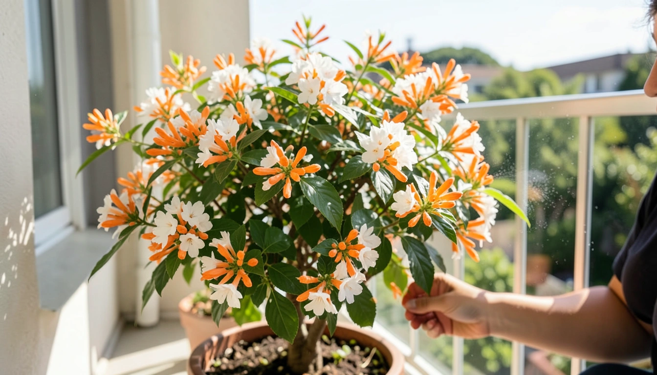 오렌지자스민 키우기 핵심! 물, 햇빛, 흙, 온도의 황금비율