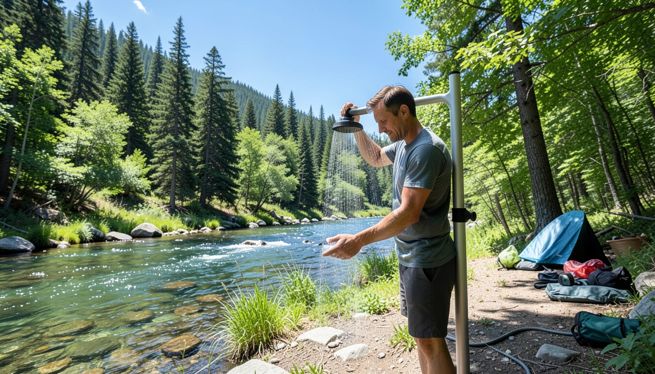 온수부터 수압까지, 내게 맞는 캠핑용 샤워기 기능 파고들기