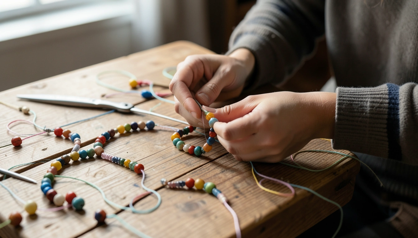 비즈팔찌 만들기, 첫걸음부터 완성까지: 재료와 기본 매듭법 마스터하기 🧵