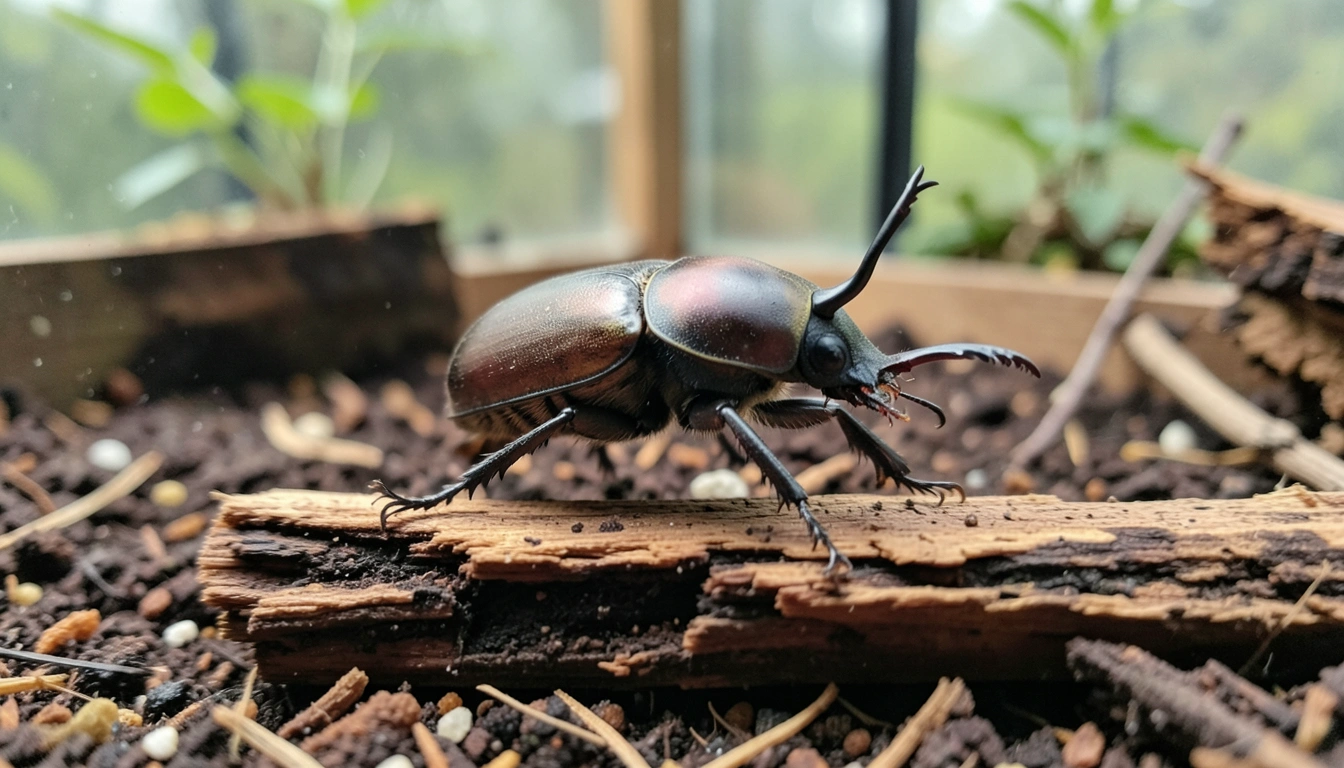 암컷 사슴벌레 라이프사이클별 관리 노하우: 먹이와 환경의 중요성
