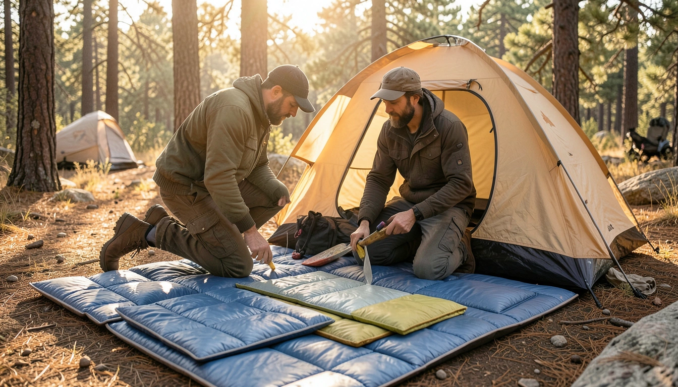 전문가처럼! 텐트 바닥 공사, 완벽한 세팅 노하우